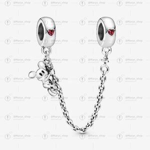 Pandora Disney Climbing Mickey Mouse Safety Chain